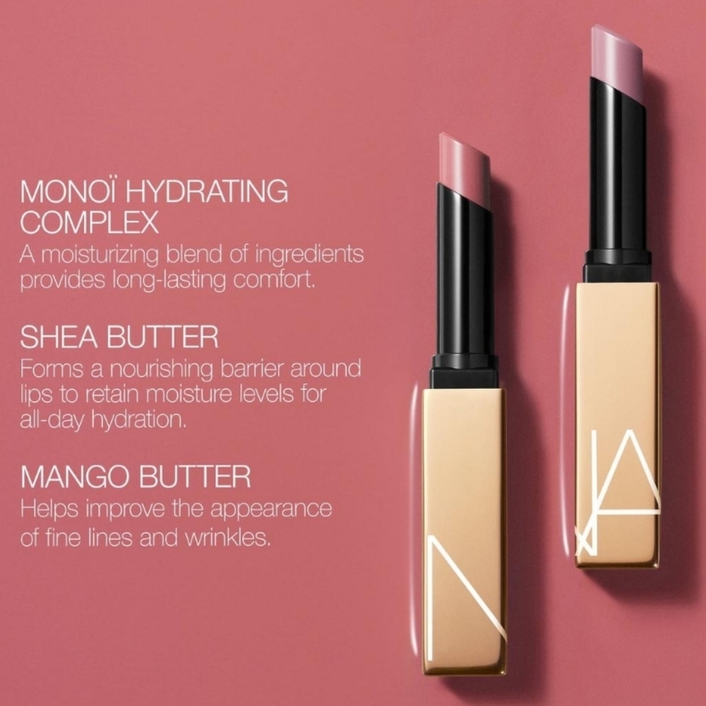 NARS Afterglow Sensual Shine Lipstick: Hi Gear (218 Burnished Coral), .05oz, NIB - Picture 3 of 5